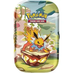 Pokemon TCG Sealed Prismatic Evolution Mini Tin (Jolteon) - Image 1