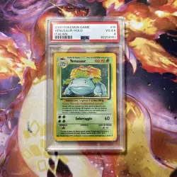 ITALIAN PSA4 Venusaur Holo Base Set Pokemon TCG - Image 1