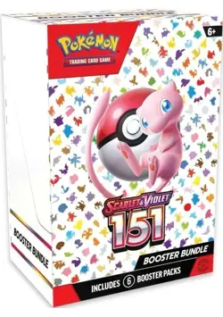 Pokemon TCG Scarlet & Violet 151 Booster Bundle Sealed New (6 packs) - Image 1