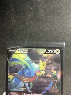 Zacian V #TG21/TG30 Astral Radiance NM/Near Mint Pokemon 2022 - Image 2