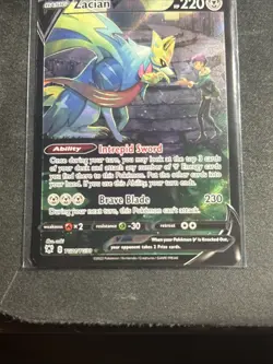 Zacian V #TG21/TG30 Astral Radiance NM/Near Mint Pokemon 2022 - Image 3