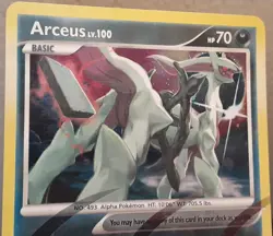 Arceus - AR1 - Holo Rare Pokemon TCG LP - Image 3