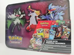 POKEMON TCG Fall 2023 Collectors Chest Lunchbox Tin Charizard 6 Booster Packs - Image 5