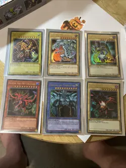 YuGiOh! LC01 Quarter Century Ultra Rare Complete Set 25th Anniversary Promo x6 - Image 1