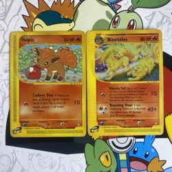 Vulpix 116/147 - Aquapolis Non Holo 2002 WOTC Pokemon Card -LP - Image 1