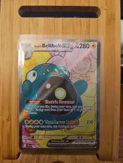 Iono's Bellibolt ex 172 ultra rare - Journey Together Pokemon Trading Card - NM - Image 1
