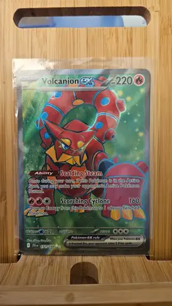 Pokemon TCG Volcanion EX Full Art Card Journey Together 171/159 - Image 1