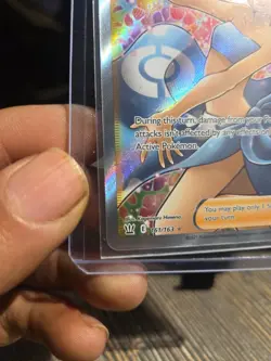 Pokemon TCG Phoebe Battle Styles Trainer Full Art Ultra Holo Card 161/163 - Image 5