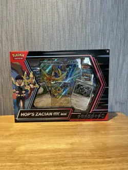 Pokemon Cards Collection Box Hop's Zacian Ex - In Hand ✅ - Image 1