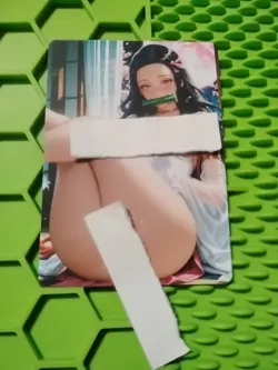 Nezuko Kamado Demon Slayer Anime Waifu Double Sided Trading Card PEEKA BOO - Image 1