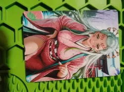 Daki Demon Slayer Anime Waifu Double Sided Trading Card PEEKA BOO - Image 2