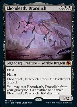 Ebondeath, Dracolich [Dungeons & Dragons: Adventures in the Forgotten Realms] - Image 1