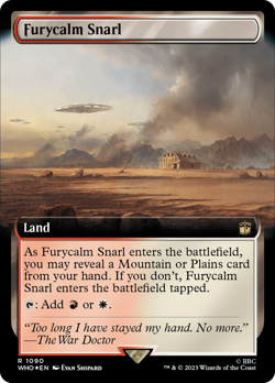 Furycalm Snarl (Extended Art) (Surge Foil) [Doctor Who] - Image 1