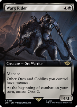 Warg Rider (Extended Art) [The Lord of the Rings: Tales of Middle-Earth] - Image 1