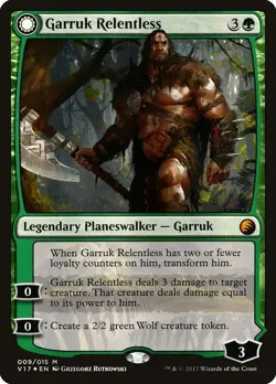 Garruk Relentless // Garruk, the Veil-Cursed [From the Vault: Transform] - Image 1
