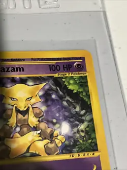 Alakazam 33/165 Non Holo Rare Pokemon Expedition TCG WoTC Card NM-Mint - Image 4