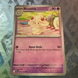 Pokemon TCG ME02: Phantasmal Flames Alcremie 044/094 M/NM Regular - Image 1