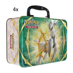 Pokemon TCG Arceus Collector Chest Spring 2022 Lunchbox Tin Sealed - (SET OF 4) - Image 1