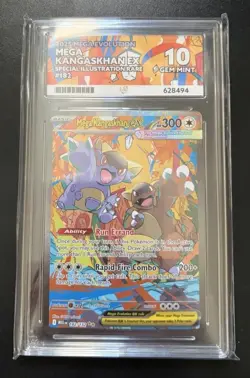 Pokemon TCG Mega Kangaskhan Ex Mega Evolutions 182/132 English - ACE 10, Perfect - Image 1