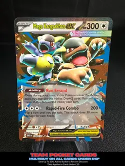 Mega Kangaskhan Ex 104/132, Mega Evolution, Pokemon, NM - Image 1