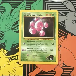 Pokemon TCG Erika's Exeggcute Gym Heroes 77/132 Regular Unlimited Common D2 - Image 1