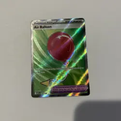 Air Balloon Ultra Rare Trainer - Pokemon Tool Holo 166/132 NM Pack Fresh - Image 1