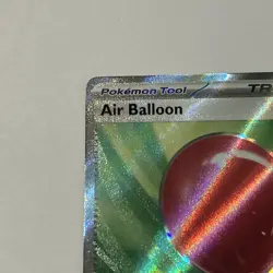 Air Balloon Ultra Rare Trainer - Pokemon Tool Holo 166/132 NM Pack Fresh - Image 2