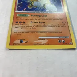 Pokemon Secret Wonders LP Entei SW 4/132 - Rare Collectible Corners Read - Image 3