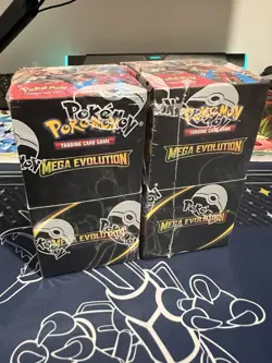 Pokemon TCG Mega Evolution Half Booster Box ⭐SEALED x 2 36 Packs total sealed - Image 1