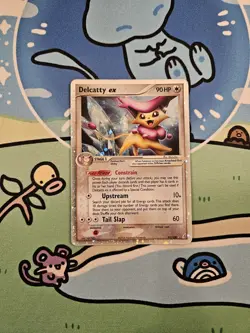Pokemon TCG: Delcatty ex Ultra Rare (91/100) Crystal Guardians HP - Image 1