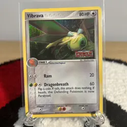 Pokemon TCG Vibrava Reverse Holo Stamped Power Keepers 40/108 2007 NM Rare Vtg - Image 1