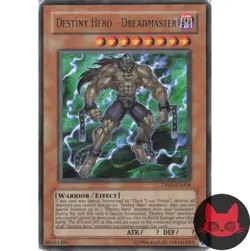 Yugioh Destiny HERO - Dreadmaster DP05-EN004 Rare HP - Image 1