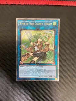 Yugioh Wynn the Wind Charmer, Verdant RA03-EN045 Quarter Century Rare 1st Ed NM - Image 1