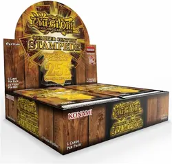 Yugioh Quarter Century Stampede 1st Edition Booster Box Sealed - Image 1