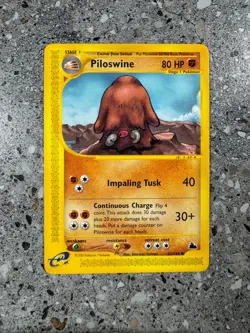 Pokemon TCG Cards Piloswine 43/144 Skyridge Uncommon NM-M - Image 1