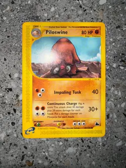Pokemon TCG Cards Piloswine 43/144 Skyridge Uncommon NM-M - Image 3