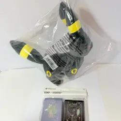 Pokemon Center Celestial Espeon & Umbreon Card Sleeves (130 Sleeves) & Plush - Image 5