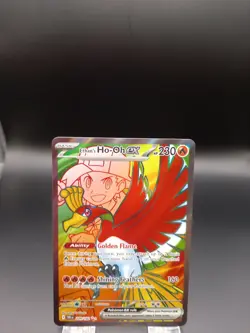 Ho-Oh ex 209/182 Full Art - Pokemon Destined Rivals Trading Card - Image 1