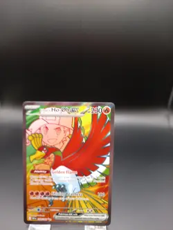 Ho-Oh ex 209/182 Full Art - Pokemon Destined Rivals Trading Card - Image 2
