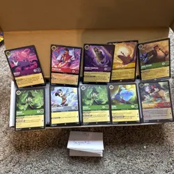 Disney Lorcana Chapters 5-9 Bulk Card Lot 1,000+ Legendary, Super Rare, Etc. - Image 2