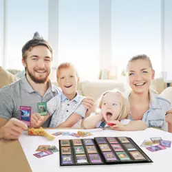 Toploader Binder for Cards 9-Pocket Holder Fits 360 Top Loaders Organizer - Image 2