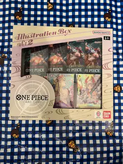 Bandai One Piece Trading Card Game - Illustration Box Volume 1-4 New/Sealed - Image 4