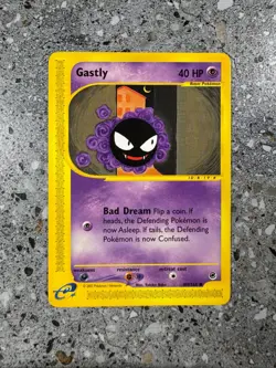 Pokemon TCG Cards Gastly 109/165 Expedition NM - Image 1