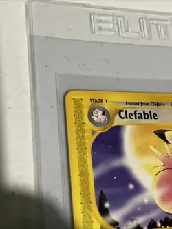 Clefable 41/165 - Non-Holo Rare - Expedition e-reader - WOTC Pokemon Card - NM - Image 3