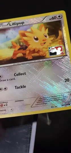 Pokemo Lillipup (League Promo) 081/114 League & Championship Cards Reverse Holo - Image 3