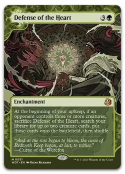 Defense of the Heart #51 (NM) Wilds of Eldraine WOT Magic MTG - Image 1