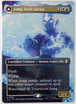 Aang, Swift Savior #298 R Borderless Non-Foil NEW MTG TLA - Image 1