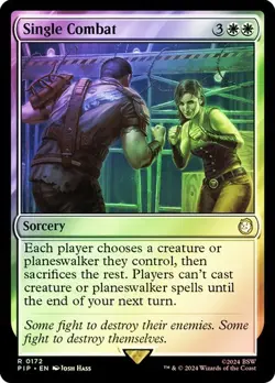 MTG - Single Combat - Foil - Fallout - Magic the Gathering - Image 1