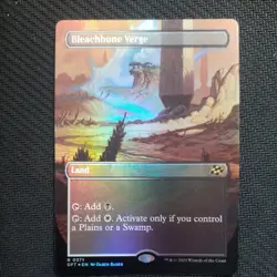 MTG: Aetherdrift - Bleachbone Verge - FOIL Borderless Rare - 0371 NM - Image 1