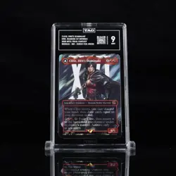 TAG 9 CLIVE, IFRIT'S DOMINANT MTG FINAL FANTASY #0530 BORDERLESS SURGE FOIL - Image 1